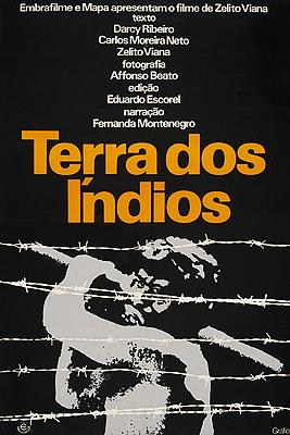 Cartaz do filme Terra dos Índios | Enciclopédia Itaú Cultural