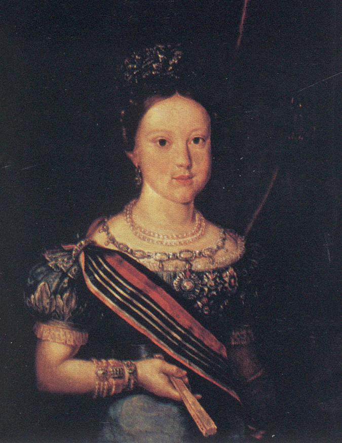 D. Maria II | Enciclopédia Itaú Cultural